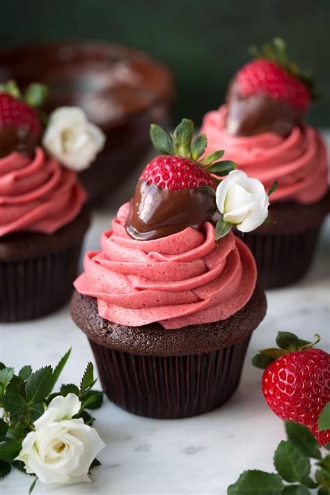 Recipe makes 24 cupcakes so you may have to cook it in batches unless you have two muffin tins. Chocolate Covered Strawberry Cupcakes | Cooking Classy | Bloglovin'