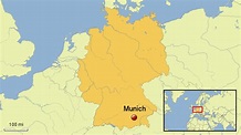 StepMap - Deutschland - Munich - Landkarte für Deutschland