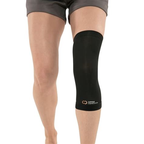 Copper Compression Knee Brace And Support Sleeve For Women And Men Large X Large