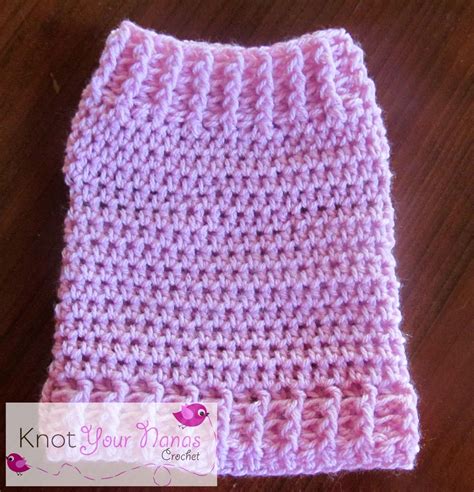 Knot Your Nanas Crochet Small Dog Crochet Jumper Dog Sweater