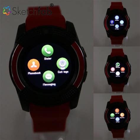 As you transform, your mind will be affected, changing the cards you have access to. Buy Sketchfab Smart V8 Bluetooth Smartwatch With Sim Tf Card Support With Apps like Facebook And ...