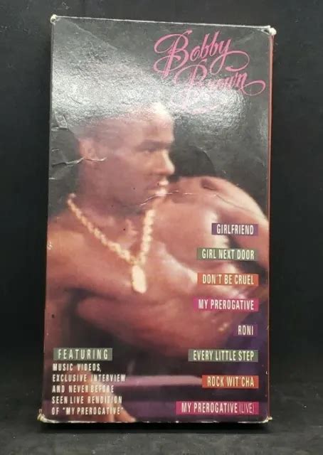 Vhs Bobby Brown Humpin Around The Video Single Humping Music Video Picclick