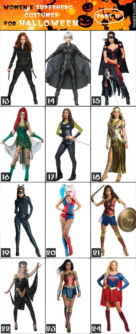 Womens Superhero And Villain Costume Ideas For Halloween 2017 Part Ii