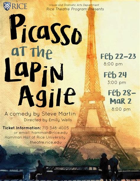 Picasso At The Lapin Agile Rice Arts