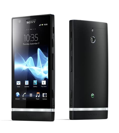 Sony Xperia P Sim Free Smartphone Black Uk Electronics