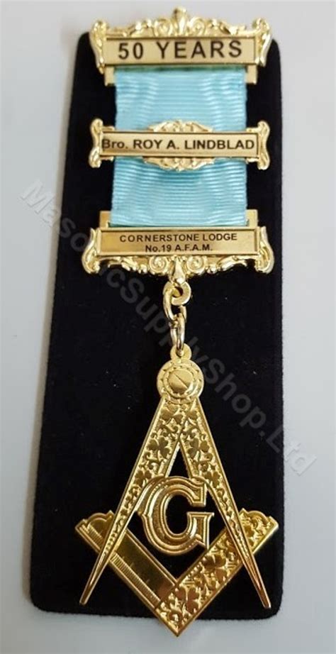 Masonic 50 Year Member Jewel