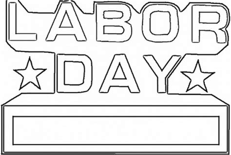 labor day coloring pages    print
