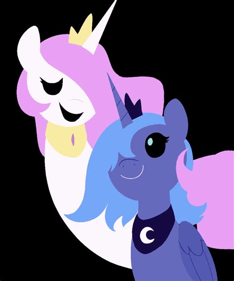 3206390 Safe Artistaskloona Princess Celestia Princess Luna