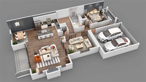 3d Floor Plan Rendering Services Halo Renders