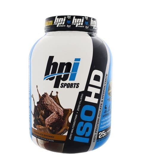 Bpi Sports Iso Hd 100 Whey Protein Isolate And Hydrolysate 5 Lb 24 Kg Zone Nutrition