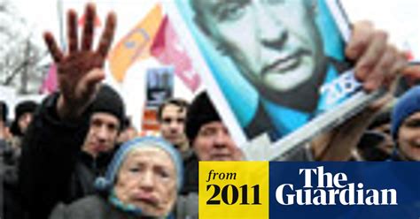 Russian Election Protests In Moscow In Pictures World News The Guardian