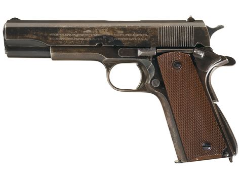 World War Ii Colt Model 1911a1 British Proofed Semi