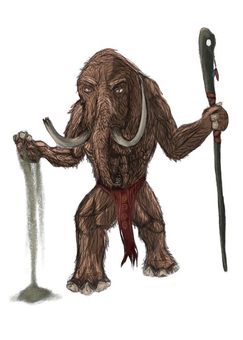 Mammoth Man By Milkshapes On Deviantart