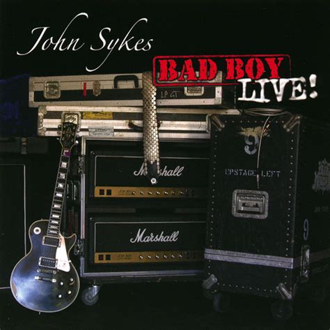 Carátula Frontal De John Sykes Bad Boy Live Portada