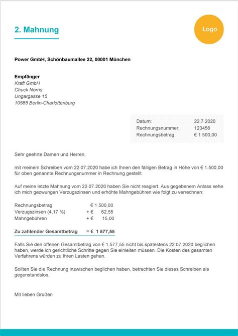 Als innergemeinschaftliche lieferung wird ein steuerbefreiungstatbestand des umsatzsteuerrechts bezeichnet, nachdem eine grenzüberschreitende lieferung innerhalb der europäischen union (ursprünglich innerhalb der europäischen gemeinschaft). Mahnung Muster - richtig mahnen und bezahlt werden - Zervant