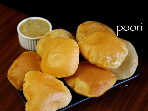 Poori Recipe How To Make Puffy Puri Milk Poori With Step By Step