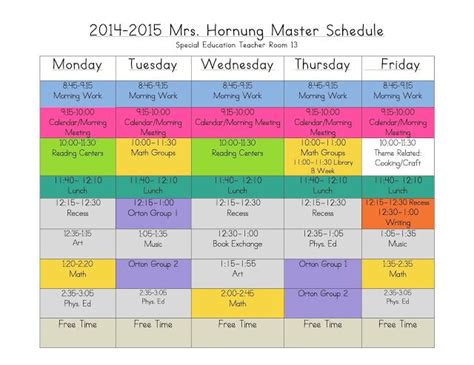 The Eager Teacher 4 Ways To Rock Out A Self Contained Schedule