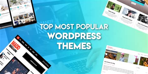 Top Most And Popular Wordpress Themes In The World Wordpress Theme