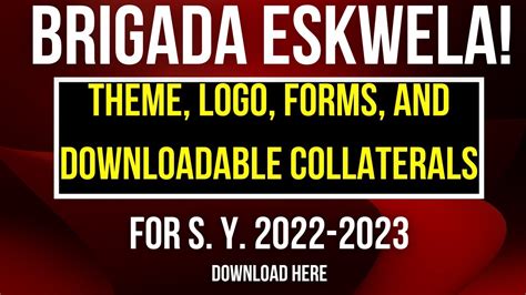 Brigada Eskwela Border Design 2022