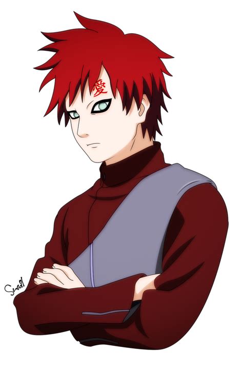 Gaara Naruto Png Background Image Png Mart