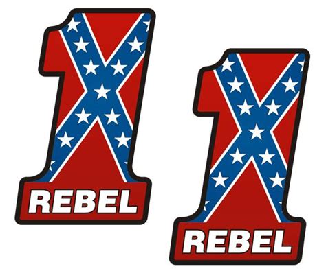Buy Rebel Mudflap Girl Decal Set 3x18 Confederate Flag Vinyl Sticker