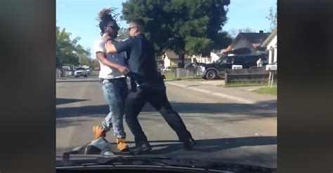 video shows sacramento officer beating pedestrian the new york times