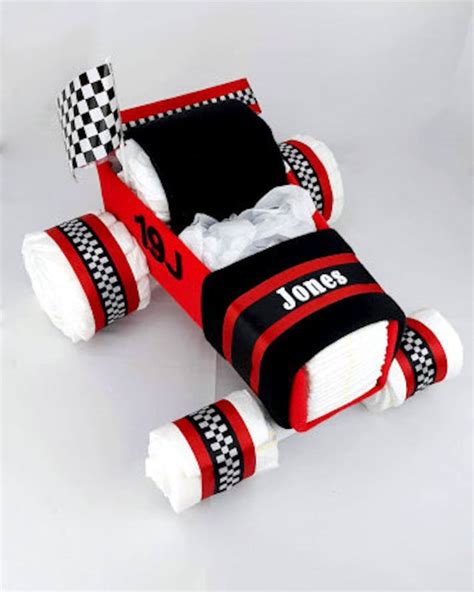 Race Car Star Diapers Product