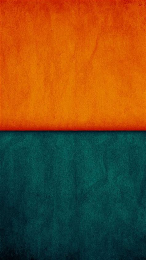 Orange Blue Pattern Background Iphone 8 Wallpapers Free