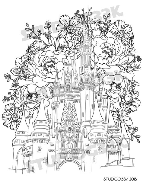 disney coloring pages adult coloring pages castle coloring page my xxx hot girl