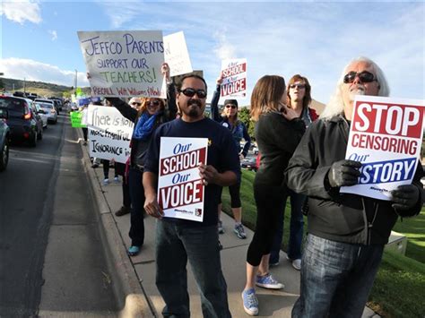 Despite Protest Colorado School Board Rejects Calls To Back Off