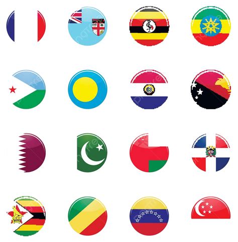 Conjunto De Banderas Del Mundo Atlas De La Antártida Mundial Vector Png