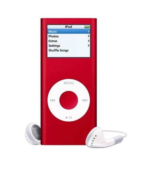 Apple Ipod Nano 2nd Generation Red 8gb Compra Online En Ebay