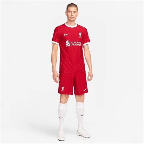 Nike Liverpool Authentic Home Shirt 2023 2024 Adults Rødhvid