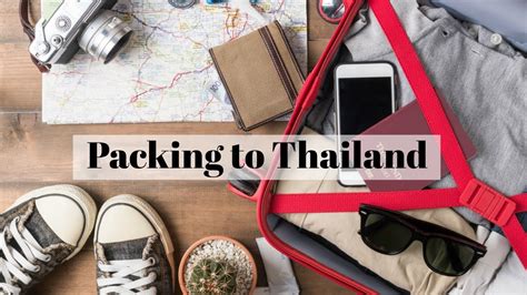 Travel Tips Packing To Thailand For 15 Days Youtube