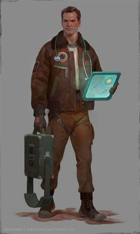 Roving Medic By Darius Zablockis Sci Fi Character Art Character