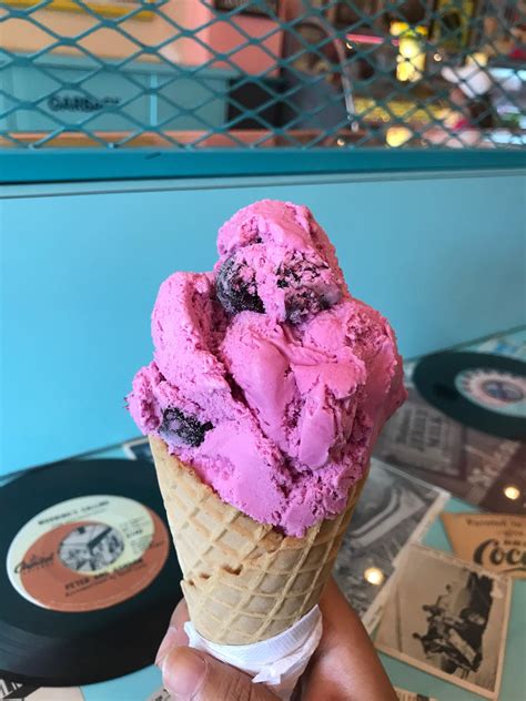 Black Cherry Ice Cream Ricecream