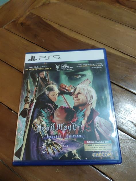 Ps5 Game Devil May Cry Special Edition Video Gaming Video Games