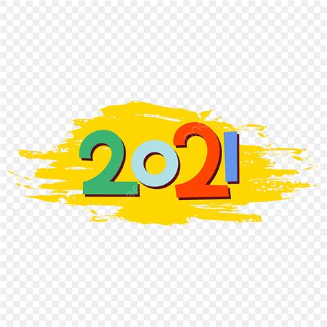 Scratching Clipart Transparent Background Colorful 2021 Design With