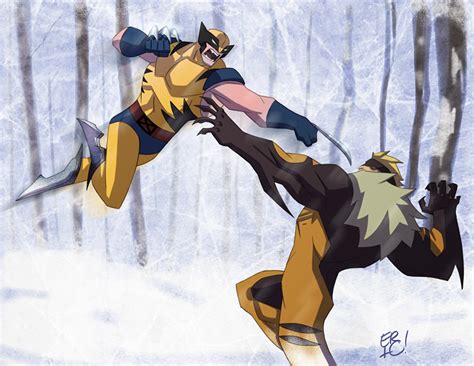 Wolverine Vs Sabretooth By Ericguzman On Deviantart