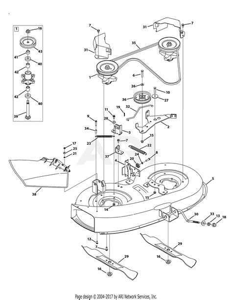 Mtd 38 Inch Deck Belt Diagram Wiring Diagram
