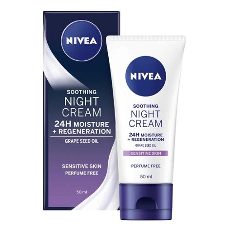 Nivea Daily Essentials Sensitive Night Cream 50ml From Ocado