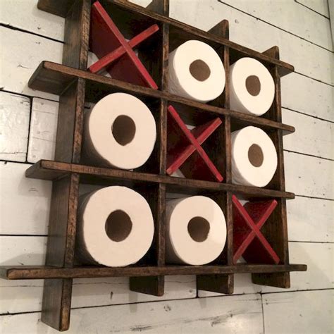 Toilet Paper Bathroom Shelve What A Creative Way To Store Your Toiler