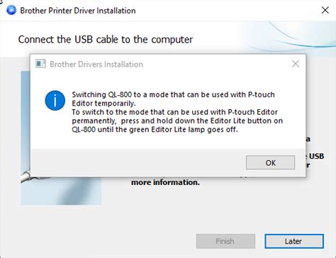 Installing The Brother Ql 800 Printer For Sendpro Online