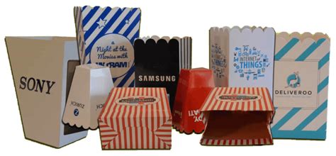 Custom Popcorn Boxes | Printed Popcorn Bags with Logo - My Popcorn Boxes‏