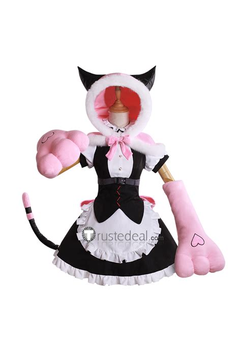 Steins Gate 0 Faris Nyannyan Maid Cosplay Costume2 Maid Cosplay