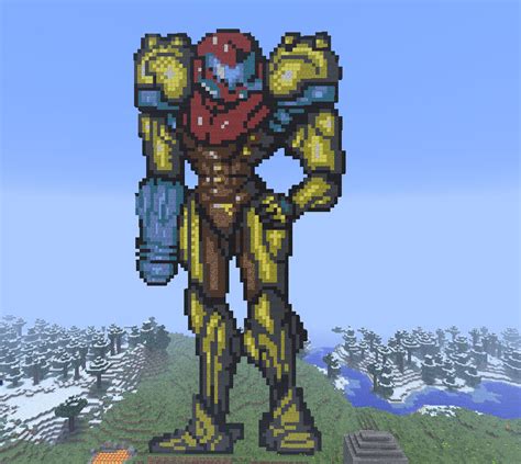 Minecraft Samus By That1artguy On Deviantart