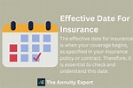 What is the Effective Date in an Insurance Policy? (2024)