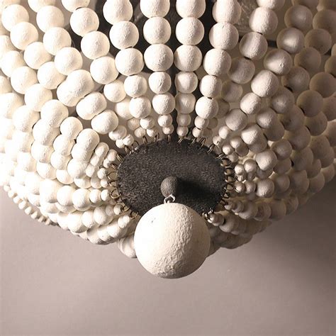Do you like everything about your apartment, except for that unsightly ceiling light fixture? Retro Farmhouse Wood Bead 3-Light Dome Shaped Flush Mount ...
