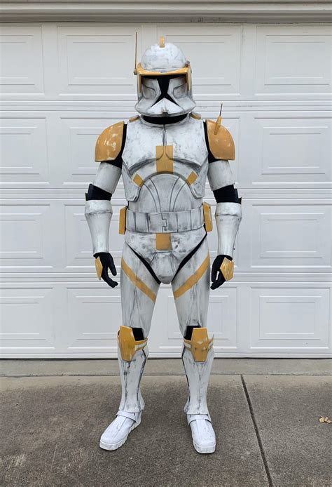 Finished Up My Phase 1 Commander Cody Armor Seasons 1 3 Clonewars