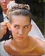HRH Princess Bianca of Savoy Aosta at her wedding to Count Giberto ...